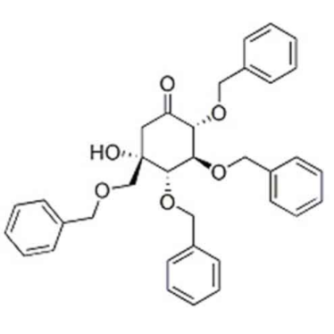 (2R,3S,4S,5S)-5-羟基-2,3,4-三(苄氧基)-5-[(苄氧基)甲基]-环己酮