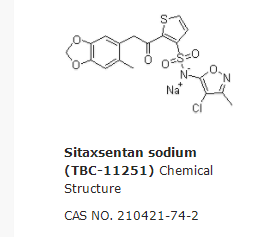Sitaxsentan sodium (TBC-11251)