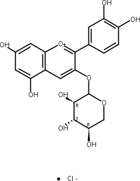 矢车菊素-3-木糖苷