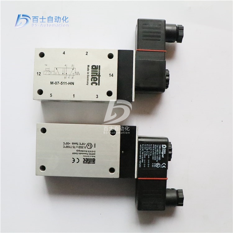 AIRTEC二位五通电磁阀M-07-511-HN