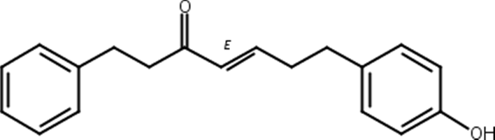 7-(4-Hydroxyphenyl)-1-phenyl-4-hepten-3-one