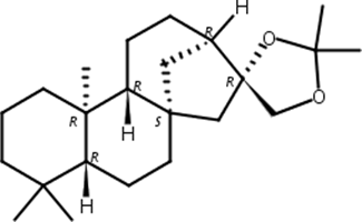 对映-16beta,17-异亚丙基二氧基贝壳杉烷