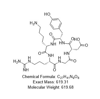 Cyclo（ Arg-Gly-Asp-D-Tyr-Lys）