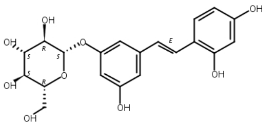 氧化白藜芦醇-3′-O-β-D-吡喃葡萄糖苷