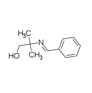 2-(benzylideneamino)-2-methylpropan-1-o