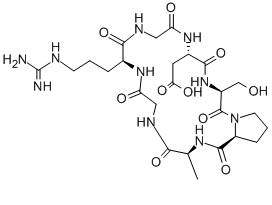 Cyclo(-Gly-Arg-Gly-Asp-Ser-Pro-Ala)