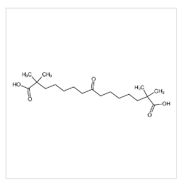 2,2,14,14-Tetramethyl-8-oxo-pentadecanedioic acid