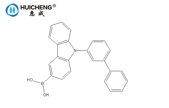 9-(3-联苯基)-3-硼酸咔唑