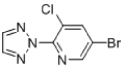 5-溴-3-氯-2-（2H-1,2,3-三唑-2-基）吡啶