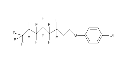 4-(3,3,4,4,5,5,6,6,7,7,8,8,8-十三氟辛硫基)苯酚