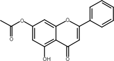 5-羟基-7-乙酰氧基黄酮