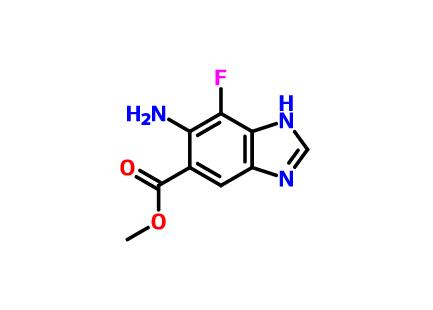 methyl 6-amino-7-fluoro-3H-benzimidazole-5-carboxylate