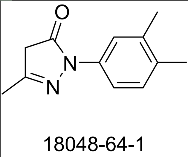3-甲基-1-(3,4-二甲基苯基)-2-吡唑啉-5-酮
