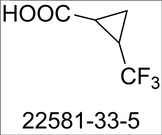2-(三氟甲基)环丙烷-1-羧酸