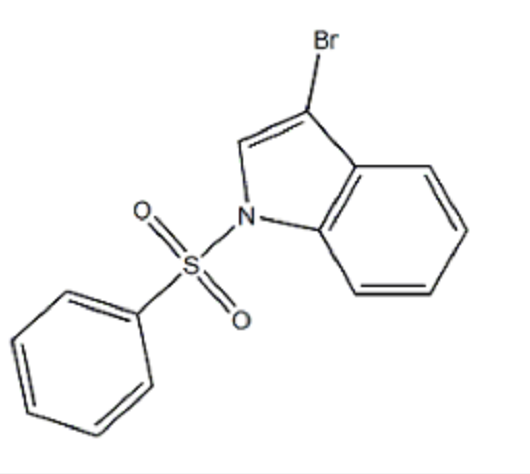 3-溴-(1-苯磺酰)吲哚
