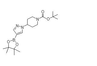 4-[4-(4,4,5,5-四甲基-1,3,2-二氧杂环戊硼烷-2-基)-1H-吡唑-1-基]哌啶-1-甲酸叔丁酯