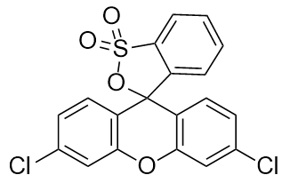 3',6'-二氯螺[苯并[c][1,2]噁噻唑-3,9'-呫吨]1,1-二氧化物