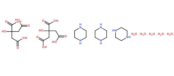 枸橼酸哌嗪生产厂家