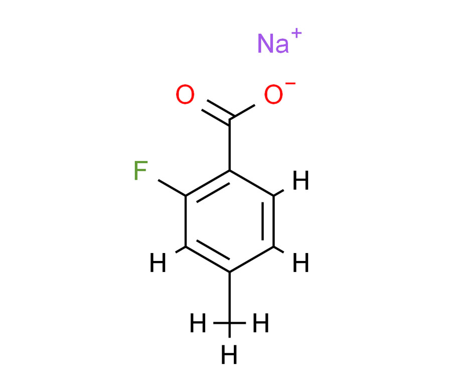Sodium 2-fluoro-4-methylbenzoate