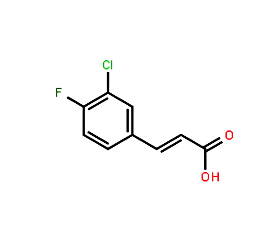 3-氯-4-氟肉桂酸