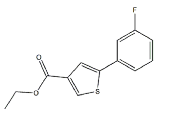 乙基 5-(3-氟苯基)噻吩-3-甲酸基酯