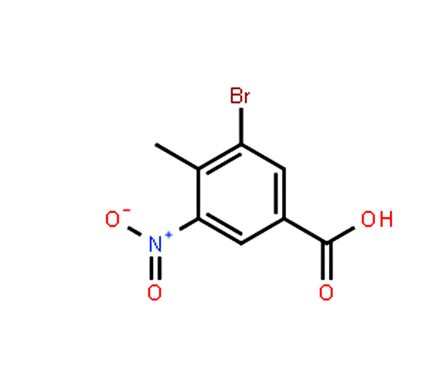 3-Bromo-4-methyl-5-nitrobenzoic acid