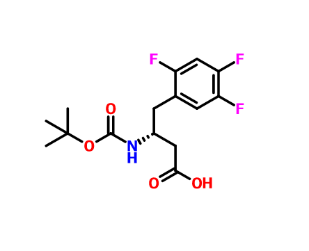 Boc-(R)-3-氨基-4-(2,4,5-三氟苯基)丁酸