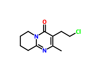 3-(2-氯乙基)-6,7,8,9-四氢-2-甲基-4H-吡啶并[1,2-a]嘧啶-4-酮