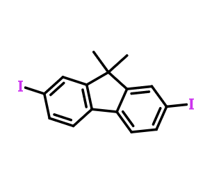 9,9-二甲基-2,7-二碘芴