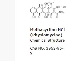 Methacycline HCl (Physiomycine)