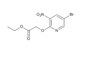 2-(5-溴-3-硝基-2-吡啶氧基)乙酸乙酯