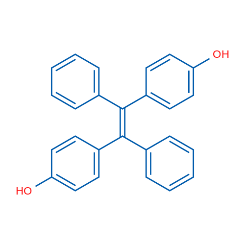 1,2-二(4-羟基苯)-1,2-二苯乙烯