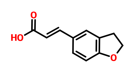 (2E)-3-(2,3-二氢苯并呋喃-5-基)丙酸