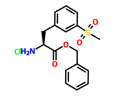 (S)-2-氨基-3-甲砜基-苯丙酸苄酯