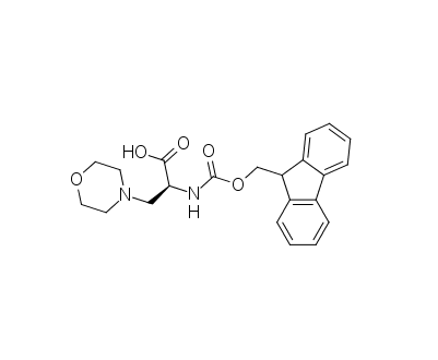 (2S)-2-(9H-fluoren-9-ylmethoxycarbonylamino)-3-morpholin-4-ylpropanoic acid