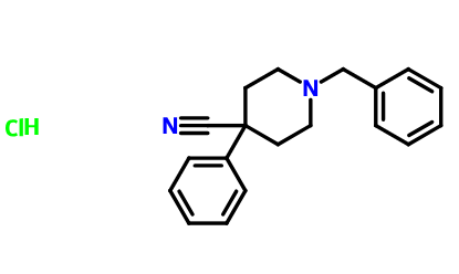 1-苄基-4-氰基-4-苯基哌啶盐酸盐