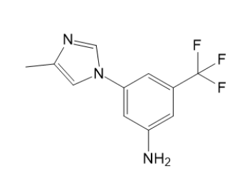 3-（4-甲基-1H-咪唑-1-基）-5-（三氟甲基）苯胺