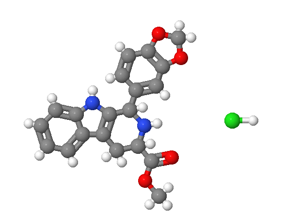 顺式-(1R,3R)-1,2,3,4-四氢-1-(3,4-亚甲二氧基苯基)-9H-吡啶并[3,4-B]吲哚-3-羧酸甲酯盐酸盐