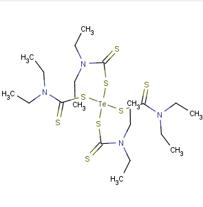 二乙基二硫代氨基甲酸碲