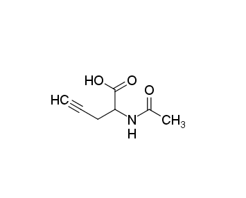 2-acetamidopent-4-ynoic acid