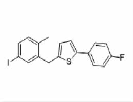 2-(4-氟苯基)-5-[(5-碘-2-甲基苯基)甲基]噻吩