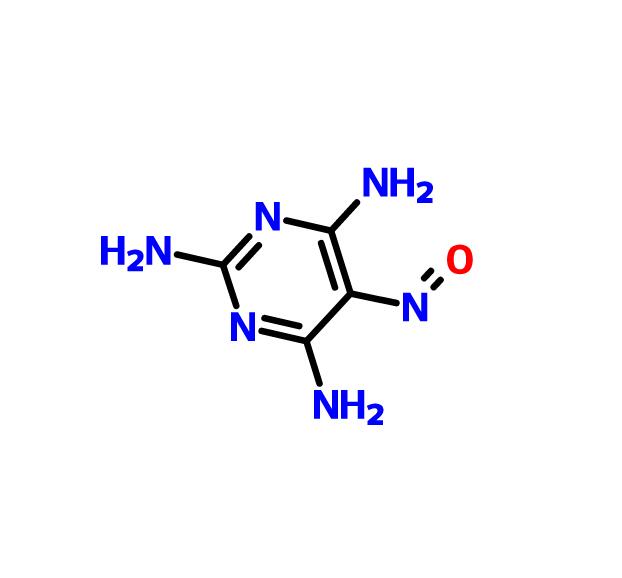 5-亚硝基-2,4,6-三氨基嘧啶   CAS：1006-23-1