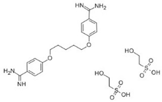 羟乙磺酸喷他脒