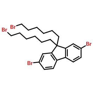 2,7-二溴-9,9-二(6-溴己基)芴