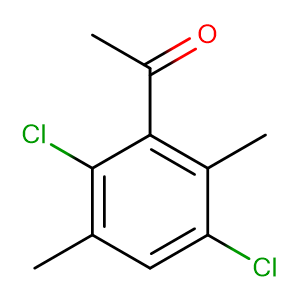 1-(2,5-二氯-3,6-二甲基苯基)乙酮
