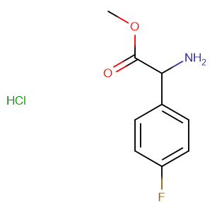 2-氨基-2-对氟苯基乙酸甲酯盐酸盐
