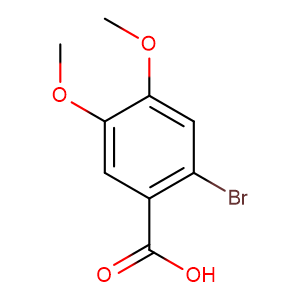 2-溴-4,5-二甲氧基苯甲酸