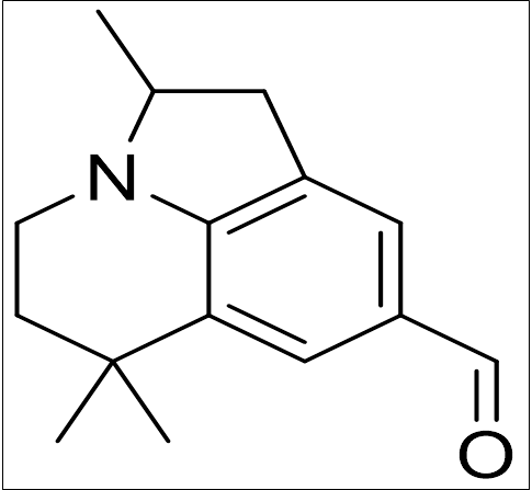 2,6,6-三甲基-2,4,5,6-四氢-1H-吡咯[3,2,1-ij]喹啉-8-甲醛