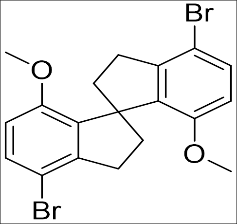 4,4'-二溴-2,2',3,3'-四氢-7,7'-二甲氧基-1,1'-螺比[1H-茚]