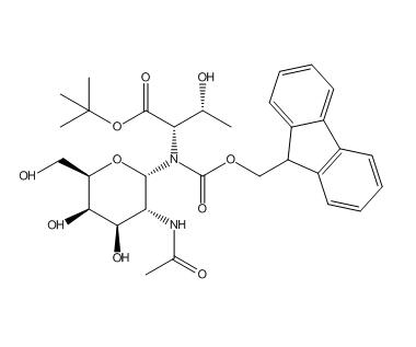 2-乙酰氨基-2-脱氧-Α-D-吡喃半乳糖基 - (N-FMOC)-L-苏氨酸叔丁酯
